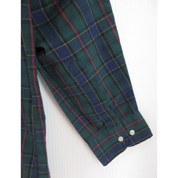 VINTAGE McGregor Shirt XL Button Down Plaid Pocket Classics Preppy 90s - Picture 3 of 10